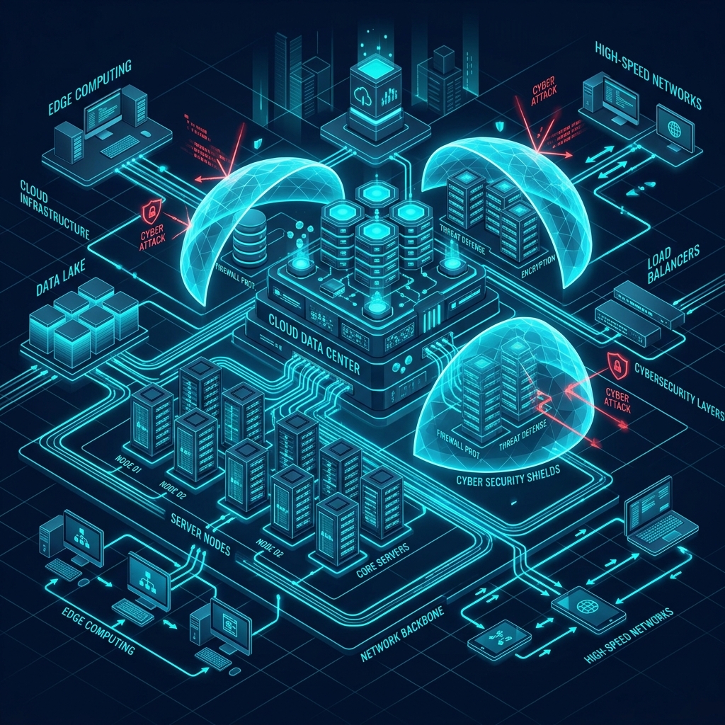 Cloud IT Solutions Graphic